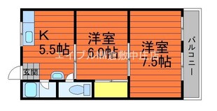 野田マンションCの物件間取画像